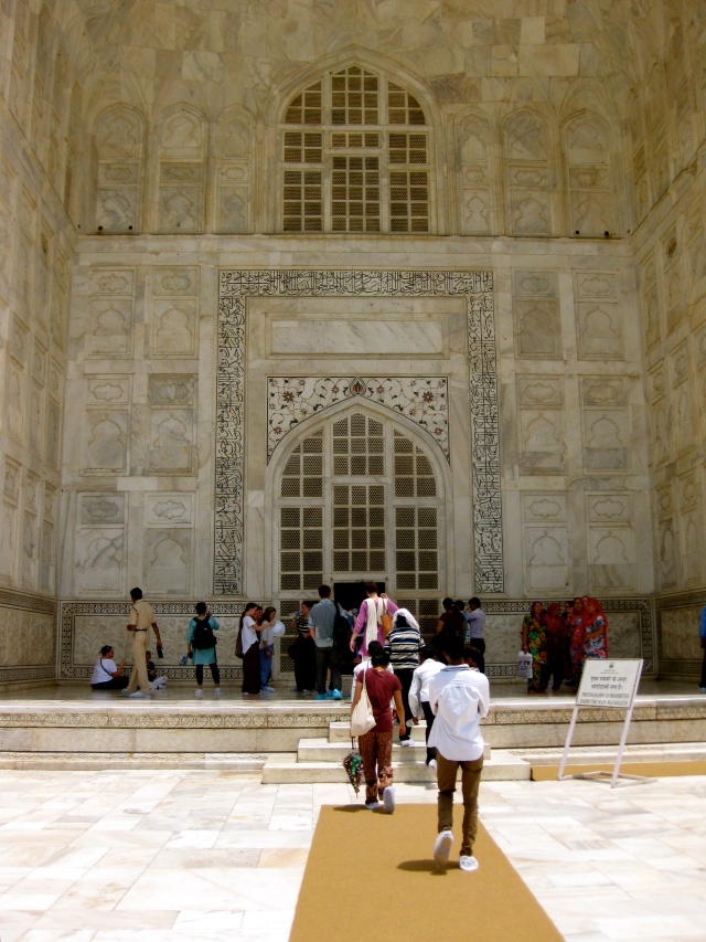Entrance to the tomb.